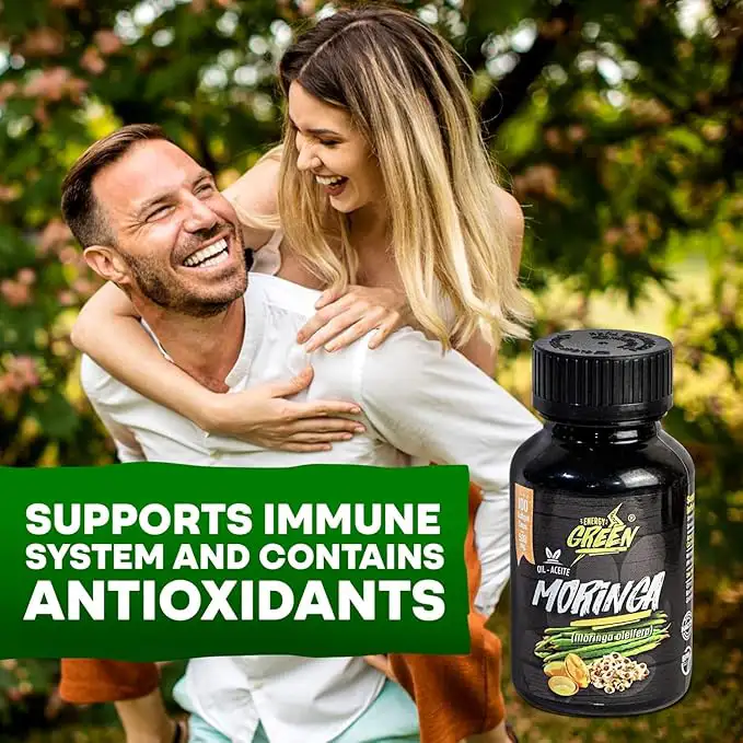 Moringa Leaf Liquid Extract Softgels | Highly Concentrated 1000 mg/Serving | 100 Softgel Capsules | Immune & Energy — image 5