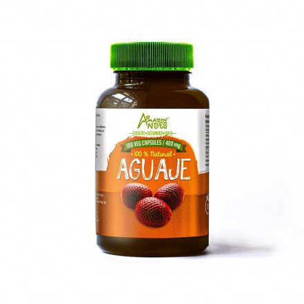 Aguaje Capsules (Mauritia flexuosa) | Female Hormonal Balance | 100 Pills (400 mg) | Vegan & Halal Certified