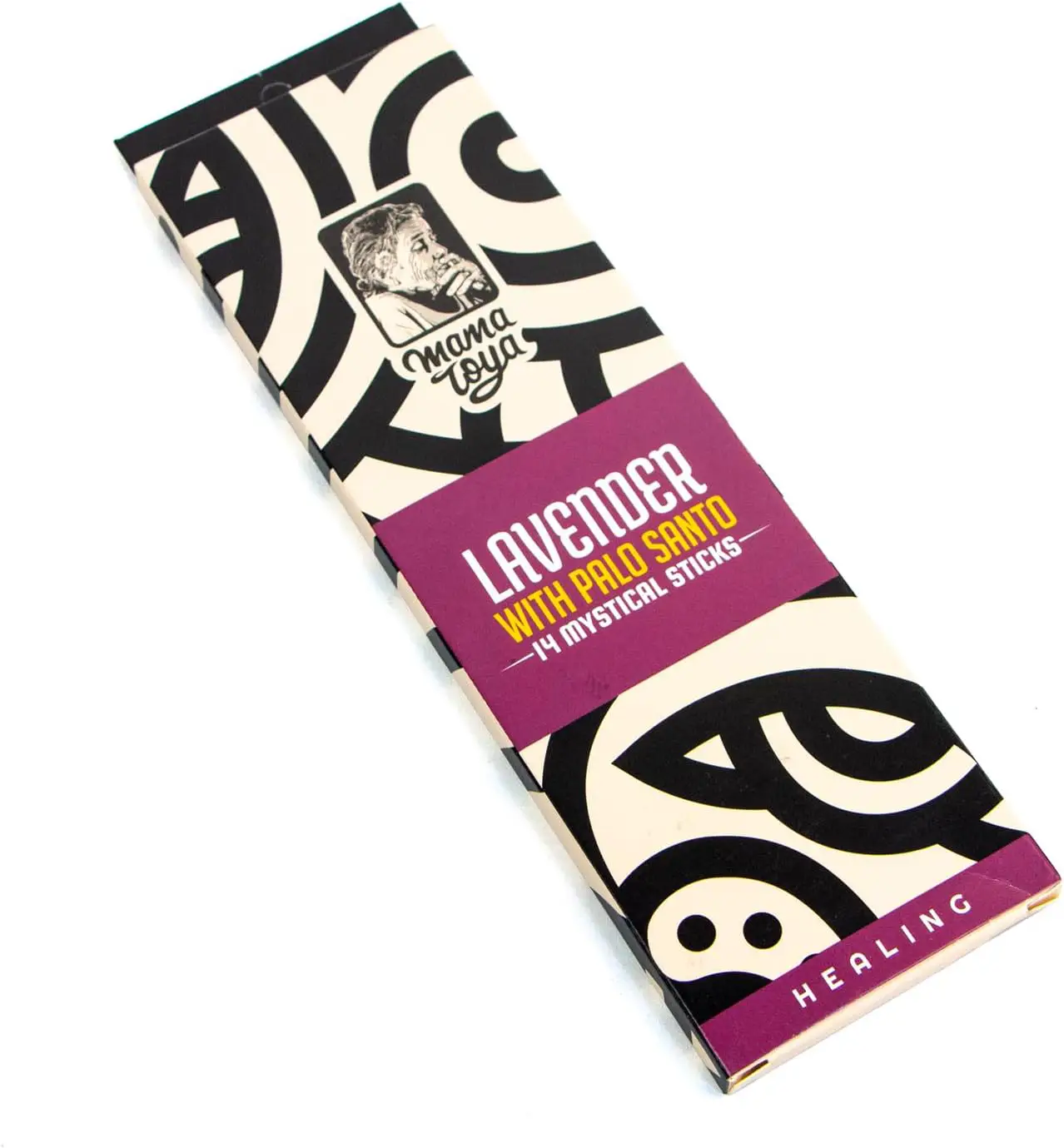 Lavender & Palo Santo Incense Sticks | Calming & Healing Aromatic | 14 Mystical Sticks Handcrafted Peru